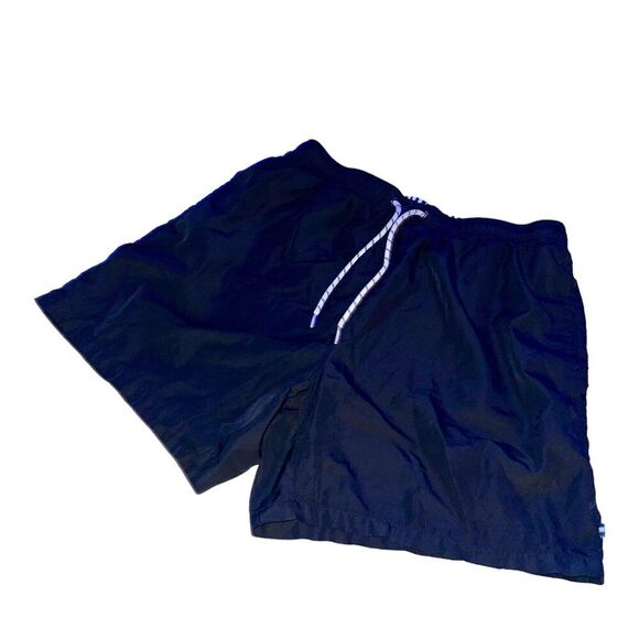 Boohoo Man Vintage Rare Nylon Glanz Shorts Silky Black Small - Picture 4 of 9